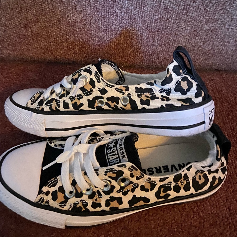 Converse W. Size 5 - leopard print